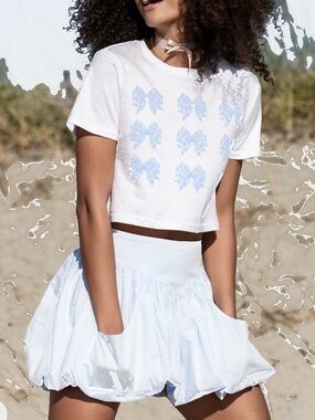 Altar’d State White Bubble Skirt